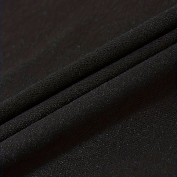 Two-piece Pants Set, Long Sleeve Crew Neck Pullover & Skinny Sports Pants Outfit - Picture 6 of 7